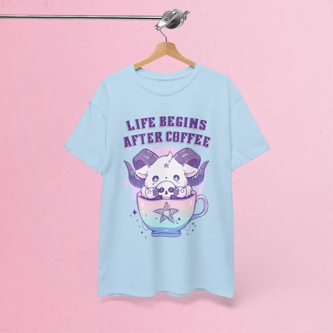 Kawaii Baphomet Cup T-Shirt