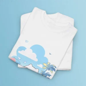 Kawaii Summer Cat T-Shirt
