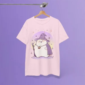 Kawaii Witchy Cat T-Shirt